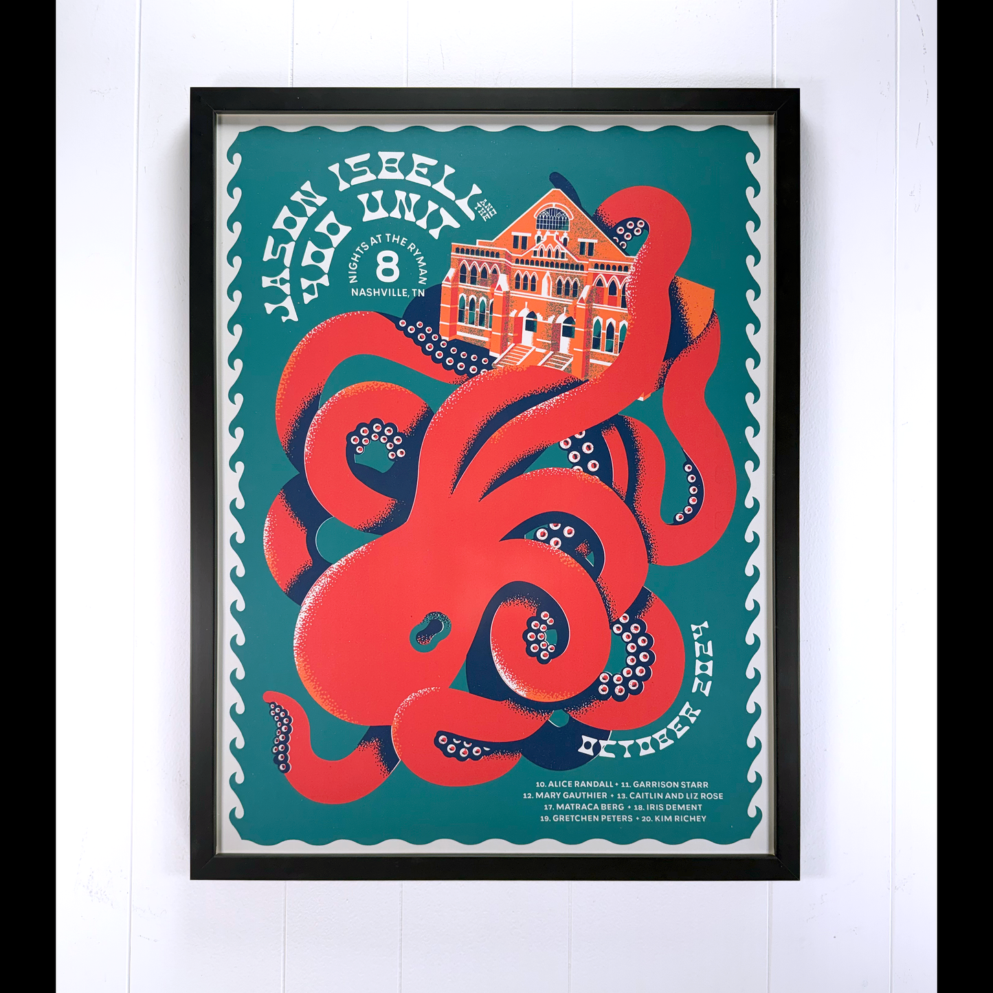 Jason Isbell & the 400 unit, Eight Nights At The Ryman by Stephanie O'byrne 2024