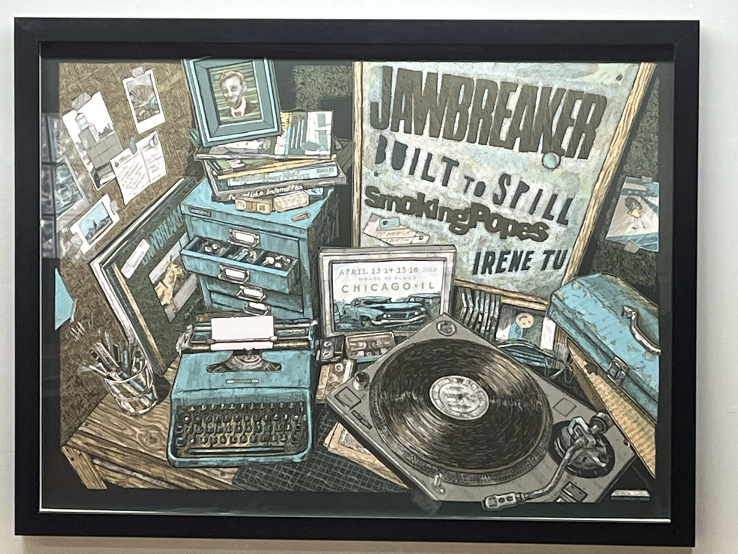 Jawbreaker (Chicago 2022) • L.E. Foil Variant Official Poster (18" x 24") by LandLand