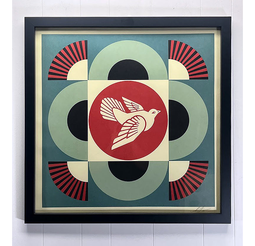 Geometric Dove Set by Shepard Fairey