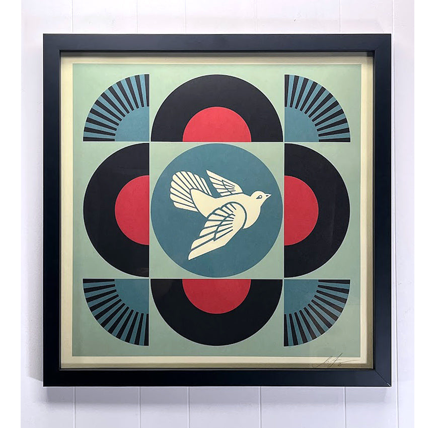 Geometric Dove Set by Shepard Fairey