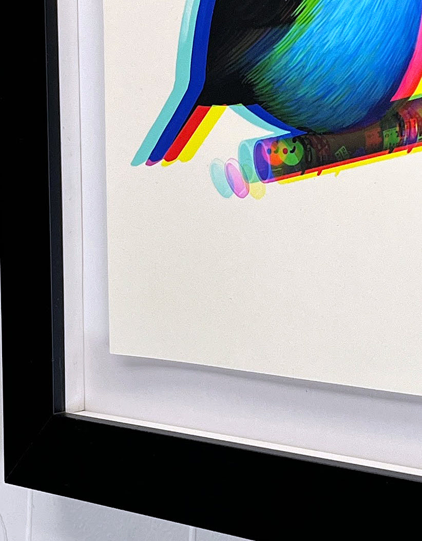 Mike Mitchell Paradise Tanager (Printing Error Variant) AP