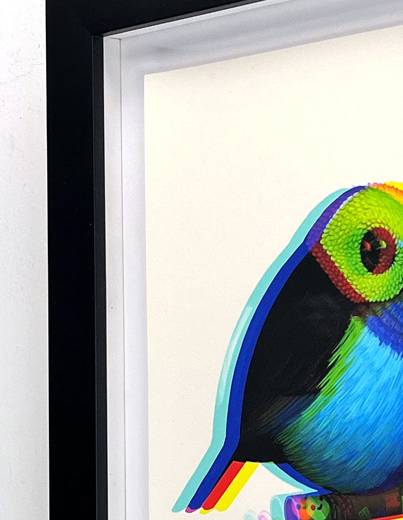 Mike Mitchell Paradise Tanager (Printing Error Variant) AP