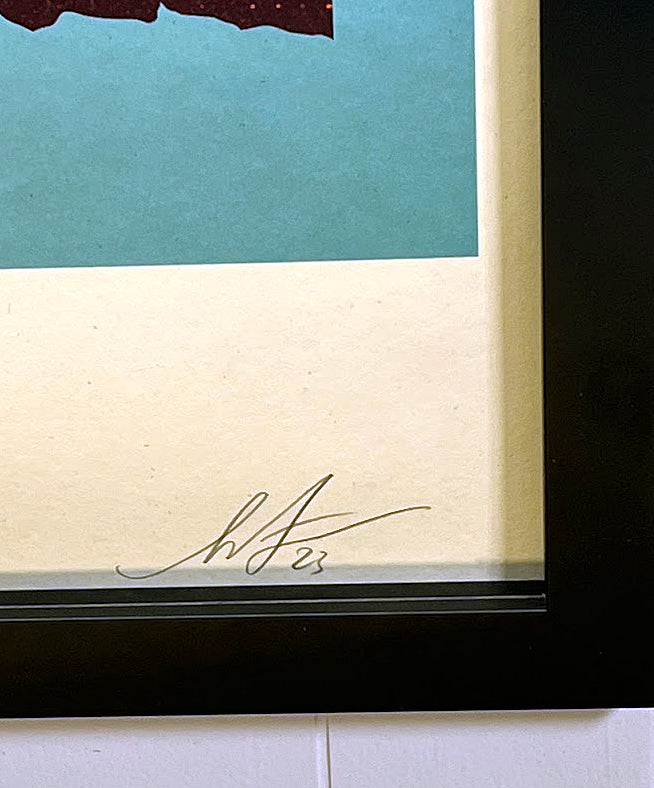 Shadowplay Signed Offset Lithograph by Shepard Fairey