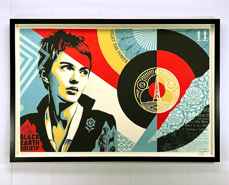 Black Earth Society By Shepard Fairey