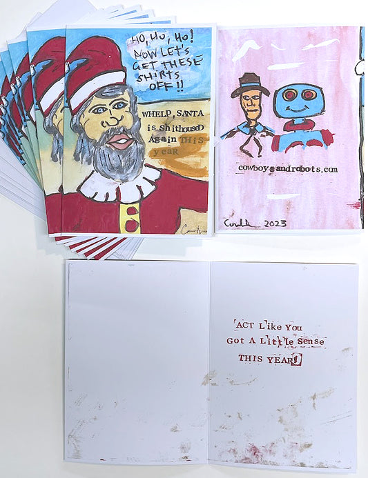 Santa by Mike Coulter  (Set of 10)