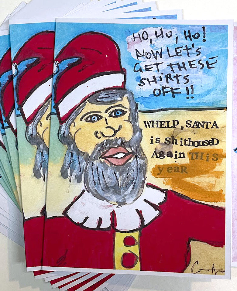 Santa by Mike Coulter  (Set of 10)