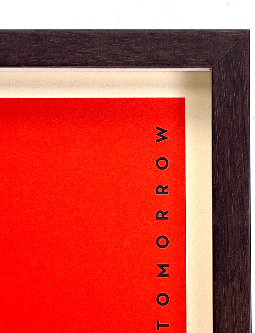 Oceans Today Desert Tomorrow by Shepard Fairey- OBEY