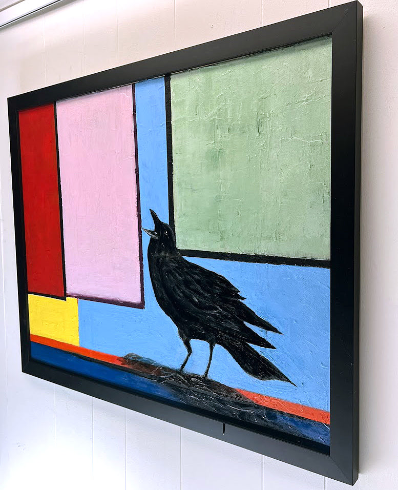Abstract with Crow II, 2023 by Kneelinghorse