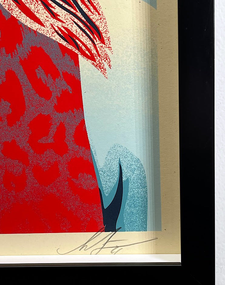 JUST FUTURE RISING - by Shepard Fairey 2021