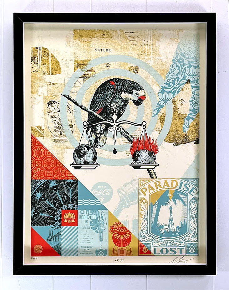 Paradise Lost - by Shepard Fairey & Nicholas Bowers 2022