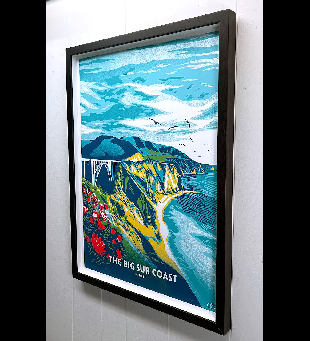 The Big Sur Coast Poster by Shepard Fairey (open ed. from 59 parks)