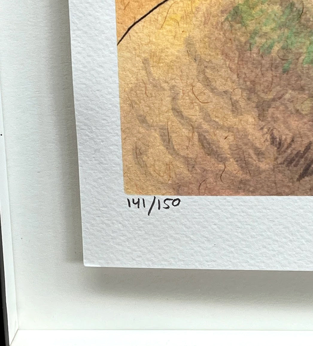 Felicia Chiao - "Alone in a Crowded Room" Limited Edition print