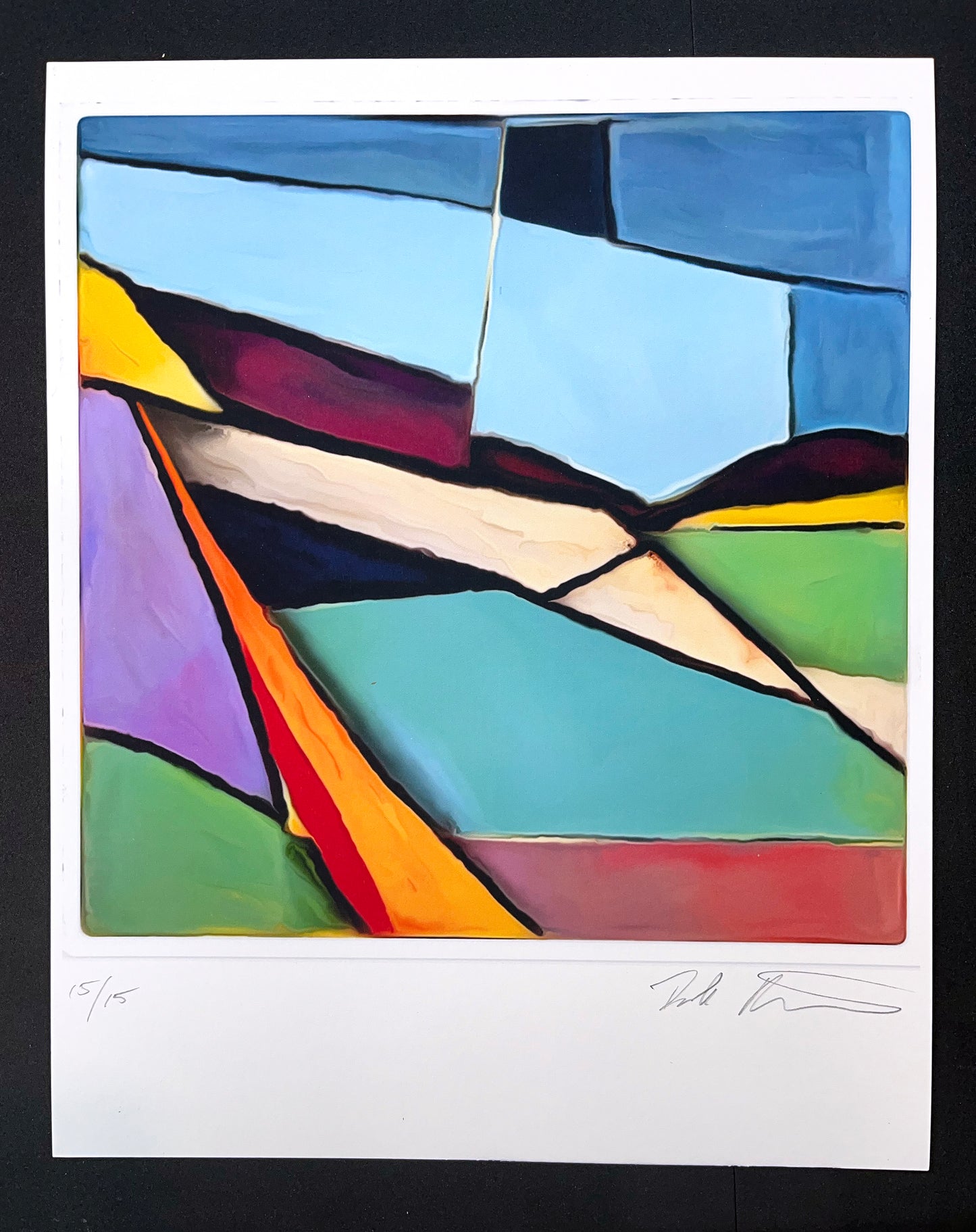 "Projected Landscape #27"  Limited edition 8" x 10" by Kneelinghorse