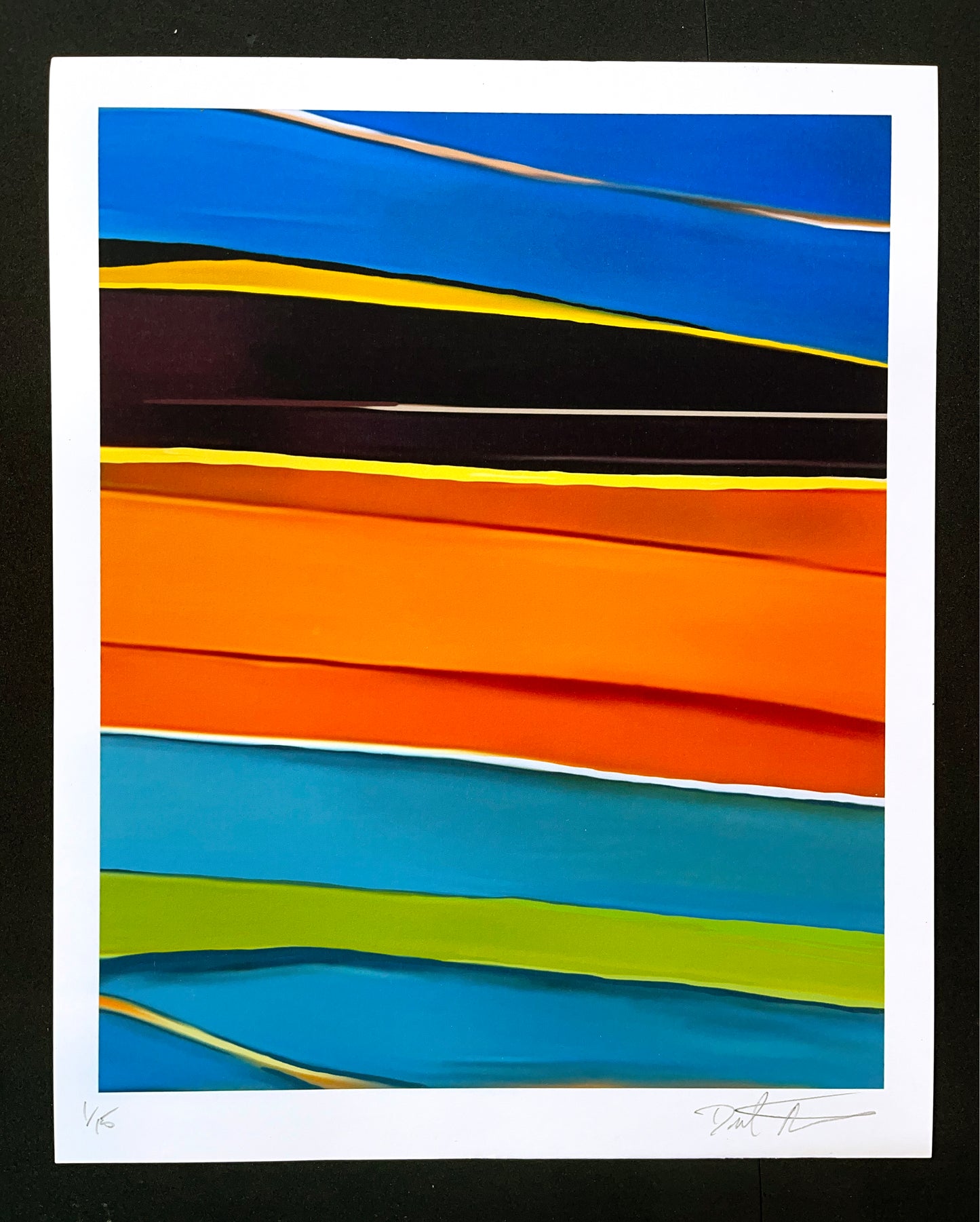 "Projected Landscape #34"  Limited edition 8" x 10" by Kneelinghorse