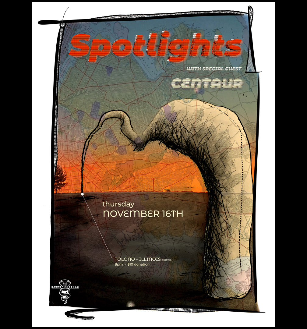 Spotlights with Centaur Nov. 16th at Loose Cobra by Kneelinghorse.