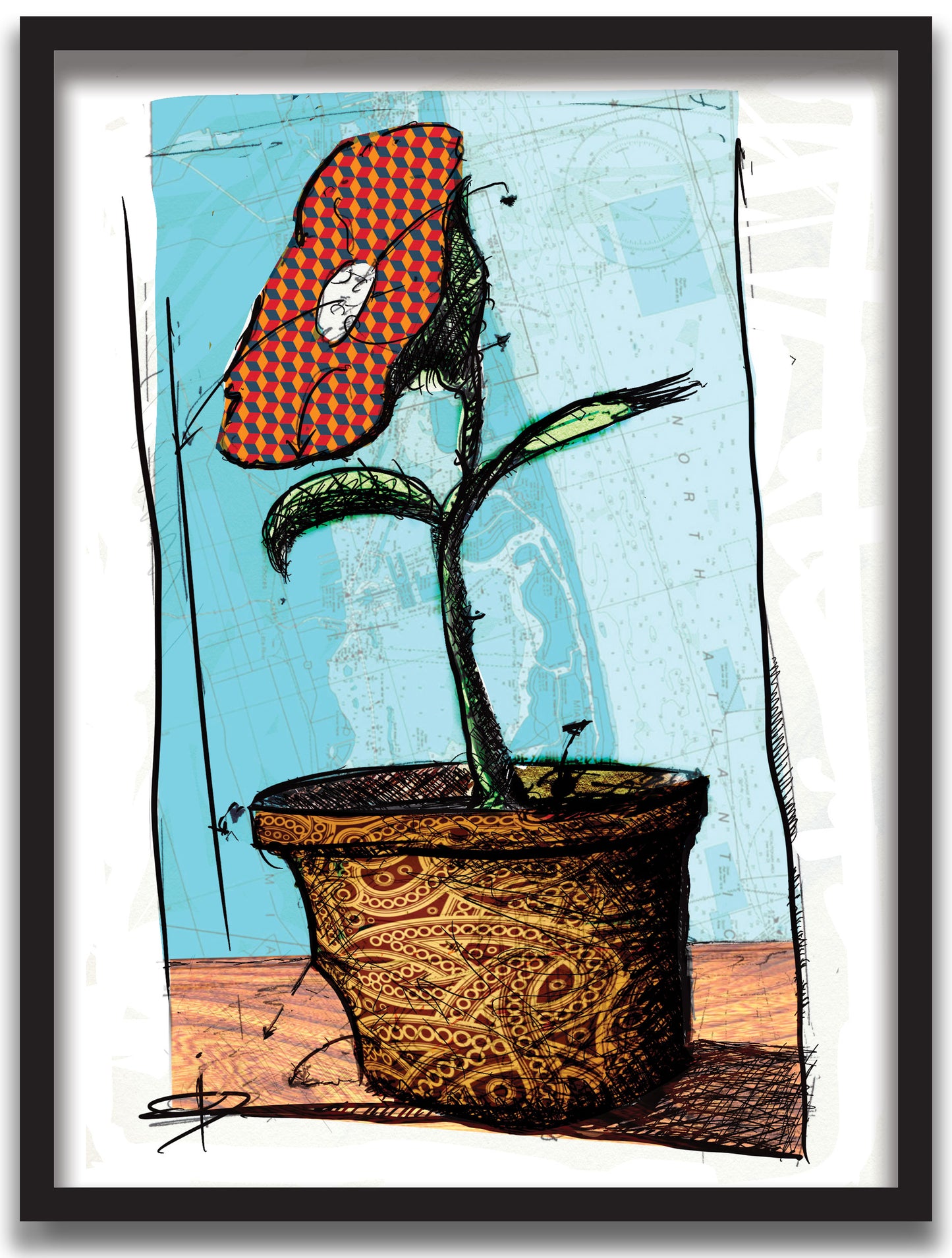 "Flower V1"   by Kneelinghorse