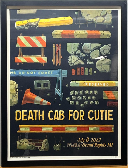 Death Cab for Cutie (Grand Rapids) • L.E. Official Poster (18" x 24") by LandLand
