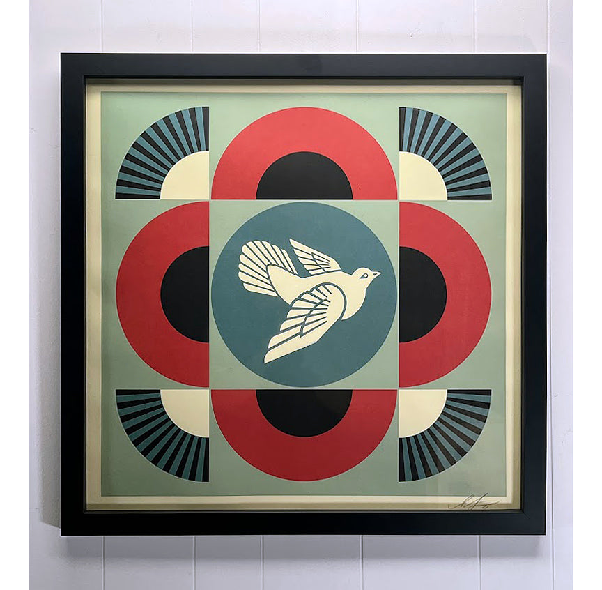 Geometric Dove Set by Shepard Fairey