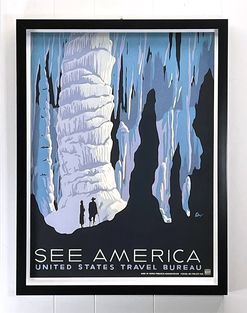 See America - WPA poster, 1939 by Alexander Dux.
