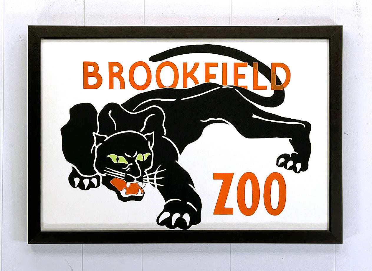 Brookfield Zoo WPA print