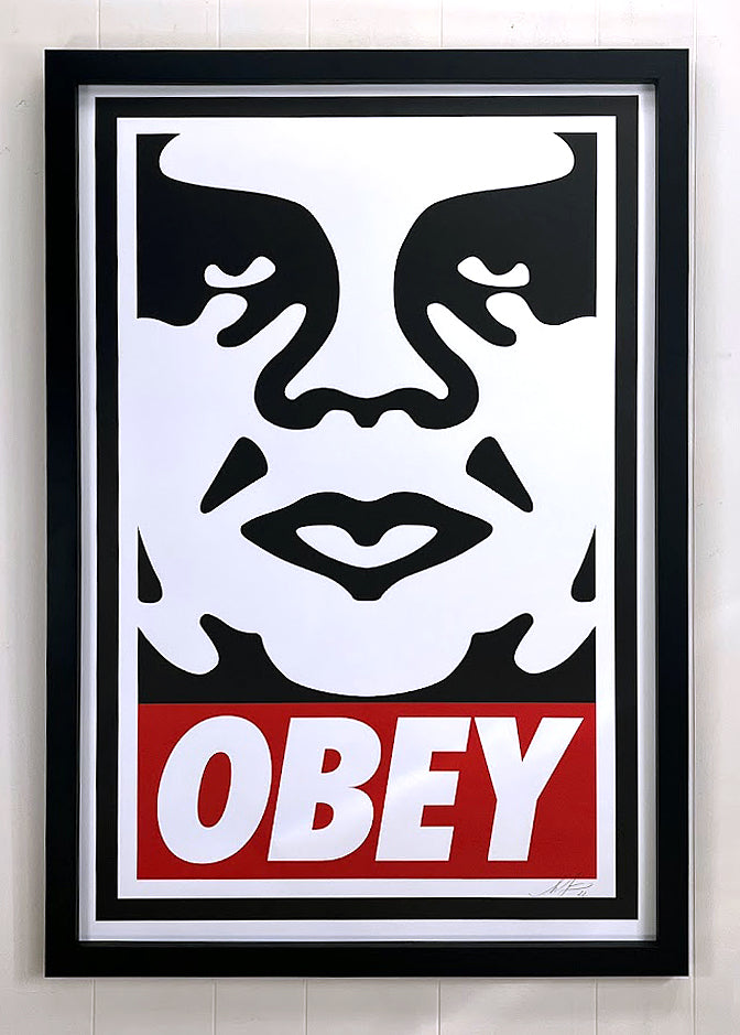 OBEY ICON Signed Offset Lithograph by Shepard Fairey