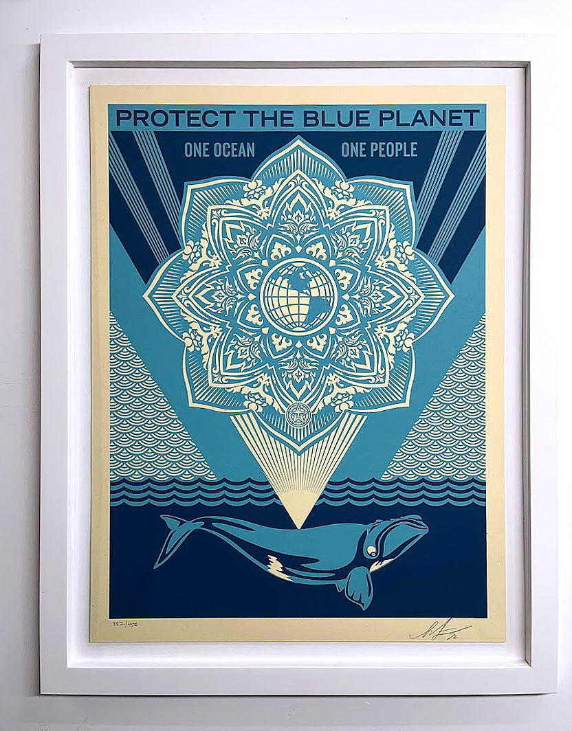 Protect The Blue Planet 2022 by Shepard Fairey