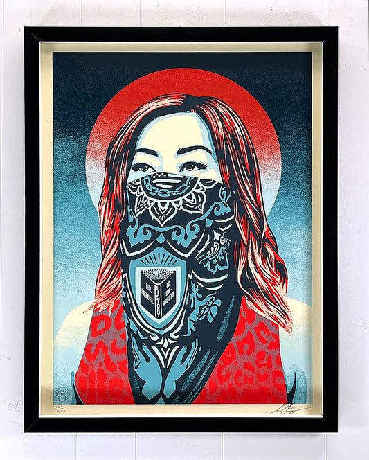 JUST FUTURE RISING - by Shepard Fairey 2021