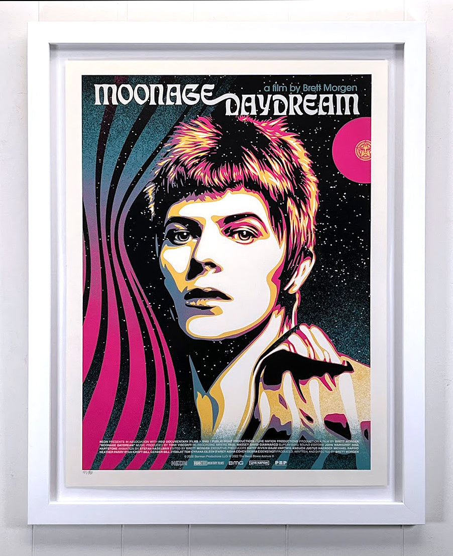 Moonage Daydream - limited edition by Shepard Fairey.