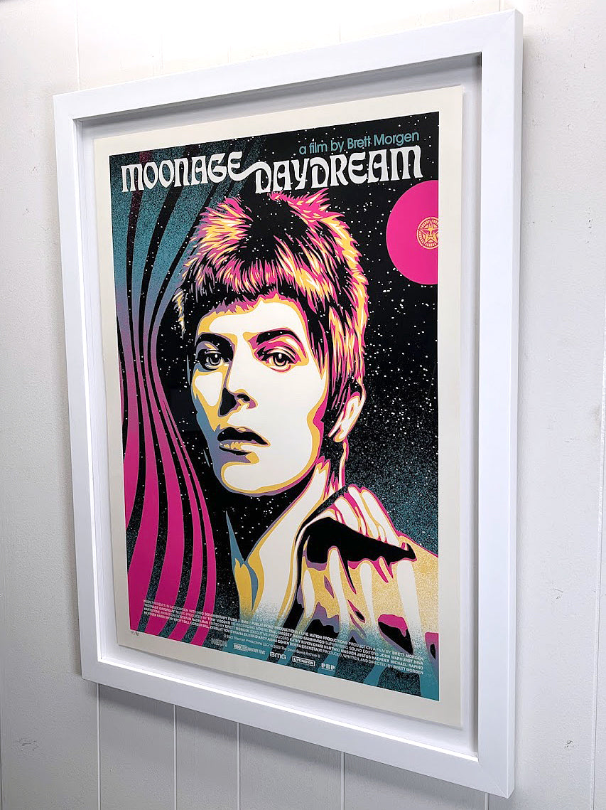 Moonage Daydream - limited edition by Shepard Fairey.