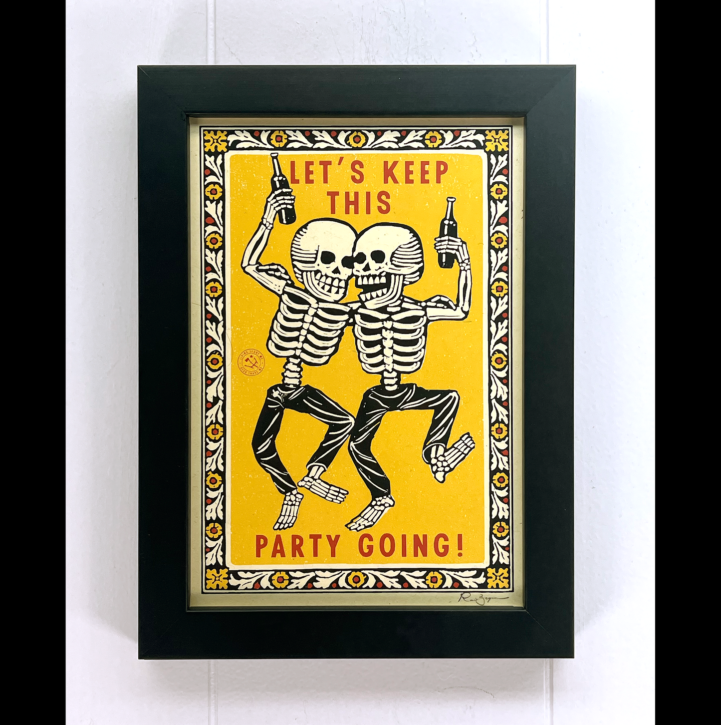 "Party" by Ravi Zupa, 2021.