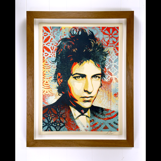 A Hard Rain's Gonna Fall by Shepard Fairey 2024